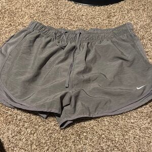 Nike Women's Gray Athletic Shorts